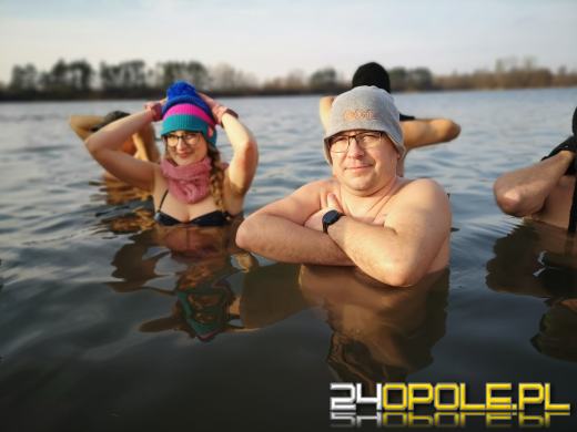 Niedzielne morsowanie na Kąpielisku Bolko