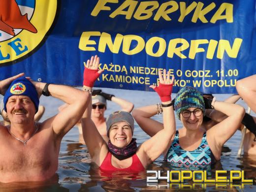 Niedzielne morsowanie na Kąpielisku Bolko