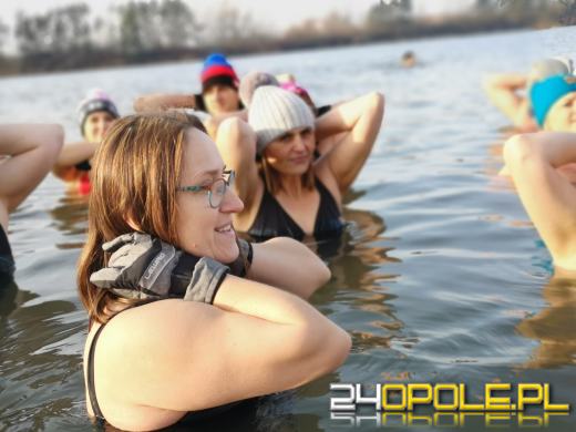 Niedzielne morsowanie na Kąpielisku Bolko