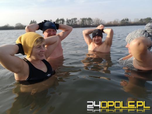 Niedzielne morsowanie na Kąpielisku Bolko