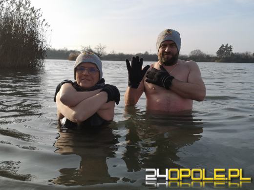 Niedzielne morsowanie na Kąpielisku Bolko