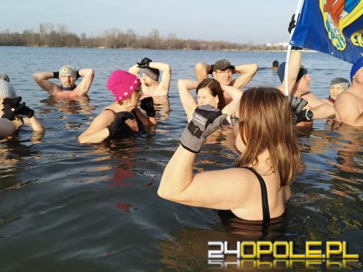 Niedzielne morsowanie na Kąpielisku Bolko