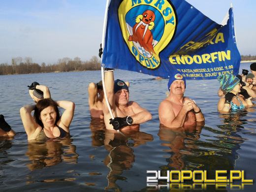 Niedzielne morsowanie na Kąpielisku Bolko