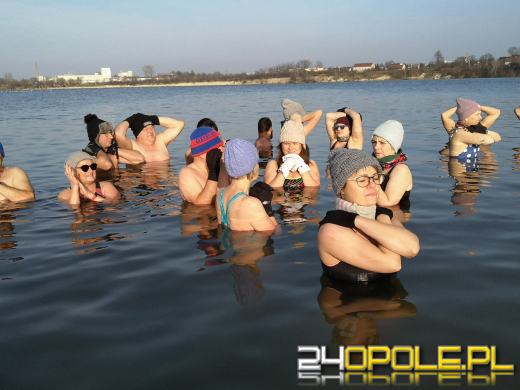 Niedzielne morsowanie na Kąpielisku Bolko