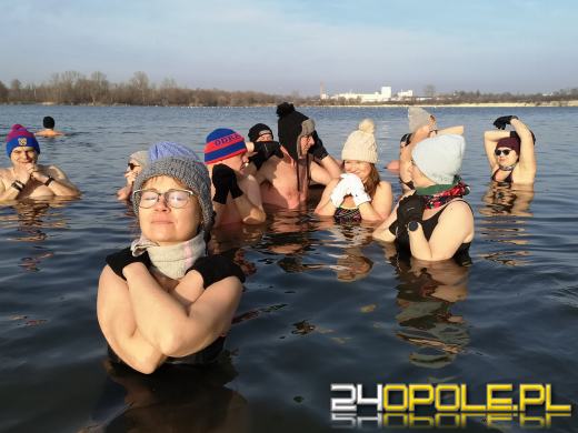 Niedzielne morsowanie na Kąpielisku Bolko