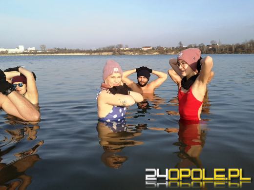 Niedzielne morsowanie na Kąpielisku Bolko