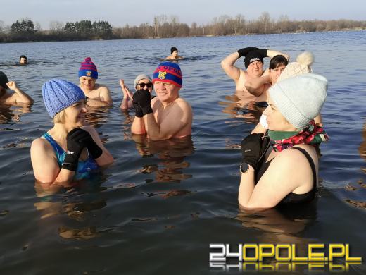 Niedzielne morsowanie na Kąpielisku Bolko