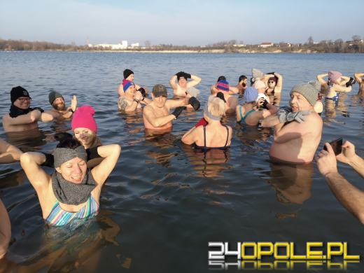 Niedzielne morsowanie na Kąpielisku Bolko