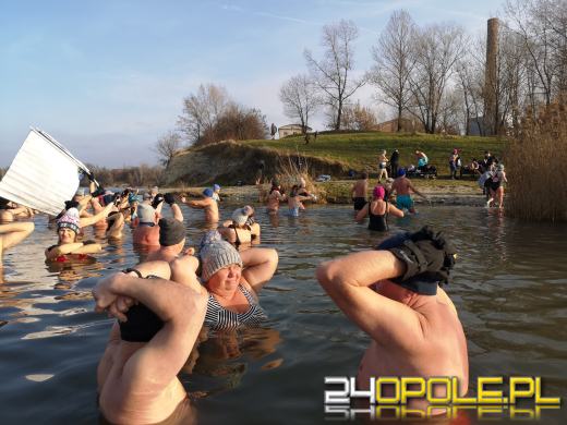 Niedzielne morsowanie na Kąpielisku Bolko