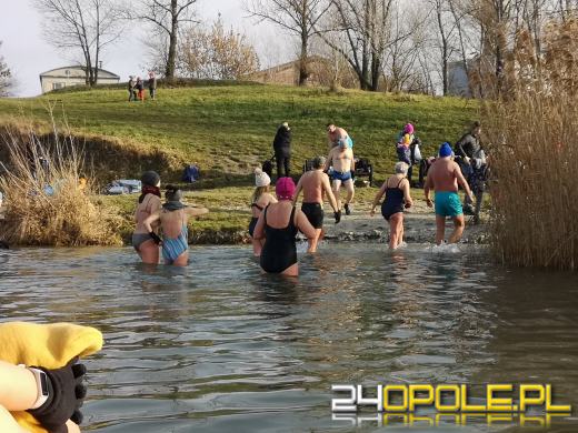 Niedzielne morsowanie na Kąpielisku Bolko