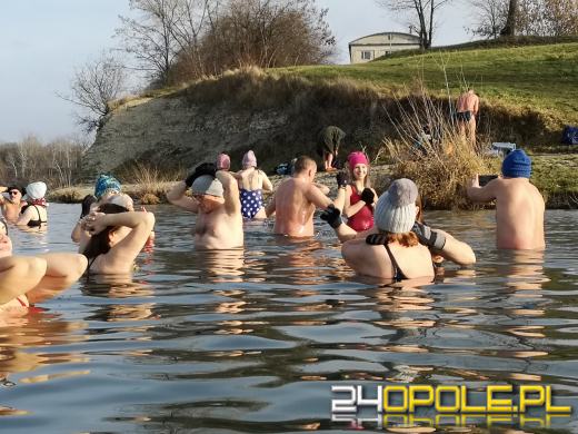 Niedzielne morsowanie na Kąpielisku Bolko