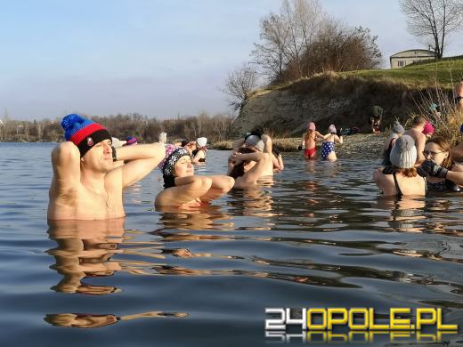 Niedzielne morsowanie na Kąpielisku Bolko