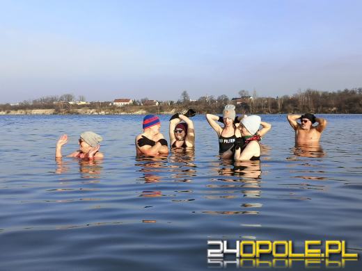 Niedzielne morsowanie na Kąpielisku Bolko