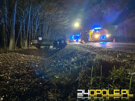 Dachowanie pojazdu na DK94 