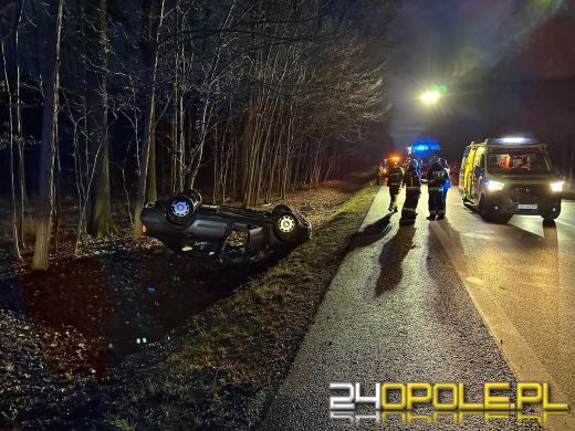 Dachowanie pojazdu na DK94 