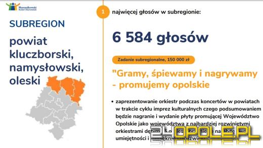 Poznaliśmy wyniki głosowania w Marszałkowskim Budżecie Obywatelskim