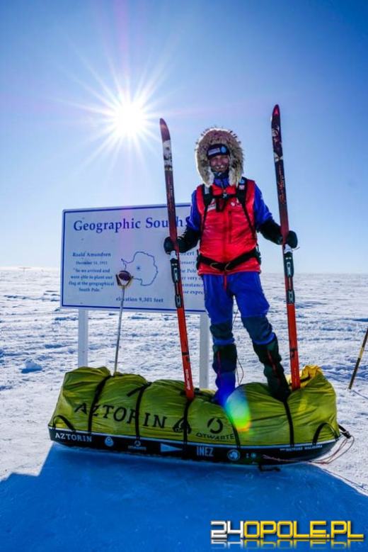 Nysanin, Mateusz Waligóra zdobył biegun południowy!