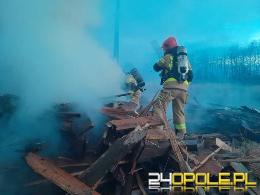 Pożar w Zieleńcu. W akcji 4 zastępy straży 