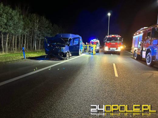 Wypadek na 250km A4. Lądował śmigłowiec LPR