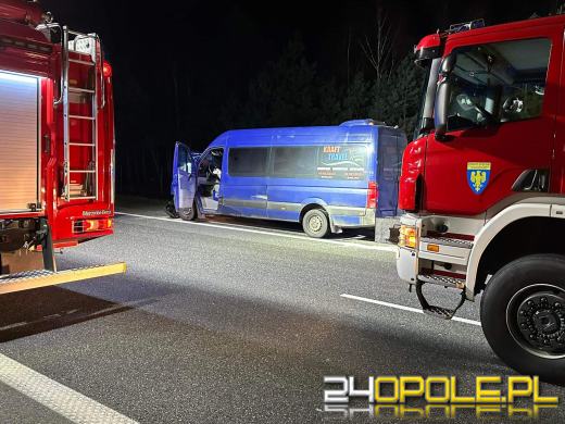 Wypadek na 250km A4. Lądował śmigłowiec LPR