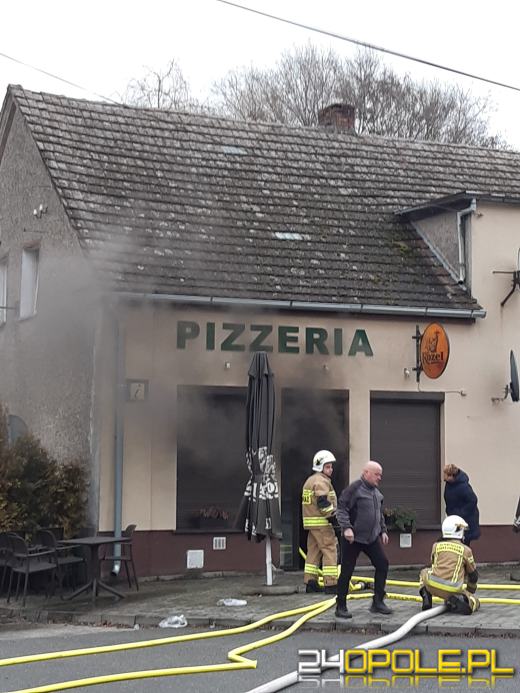 Pożar lokalu gastronomicznego w Karłowicach