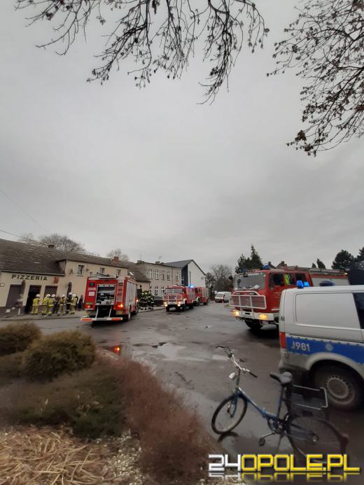 Pożar lokalu gastronomicznego w Karłowicach