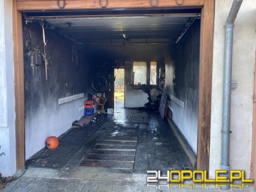Pożar w budynku w miejscowości Nogowczyce