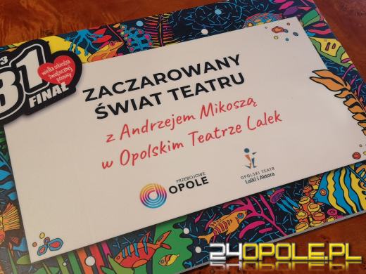 Ciekawe fanty na licytacje WOŚP od Urzędu Miasta Opola