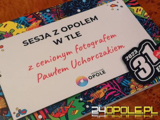 Ciekawe fanty na licytacje WOŚP od Urzędu Miasta Opola