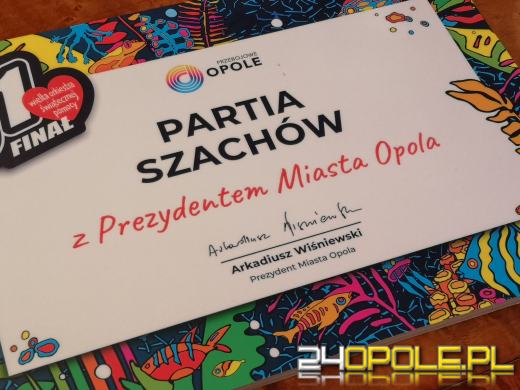 Ciekawe fanty na licytacje WOŚP od Urzędu Miasta Opola