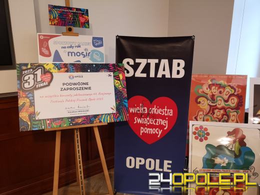 Ciekawe fanty na licytacje WOŚP od Urzędu Miasta Opola