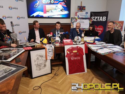 Ciekawe fanty na licytacje WOŚP od Urzędu Miasta Opola