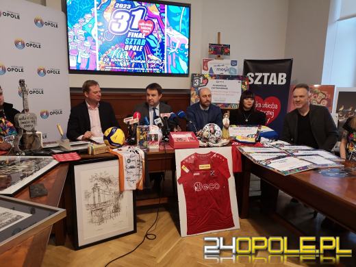 Ciekawe fanty na licytacje WOŚP od Urzędu Miasta Opola