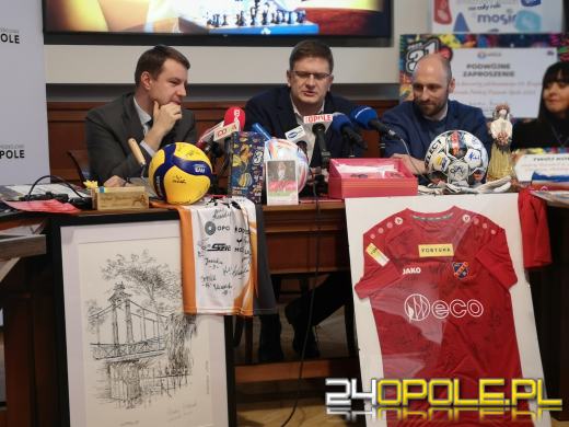 Ciekawe fanty na licytacje WOŚP od Urzędu Miasta Opola