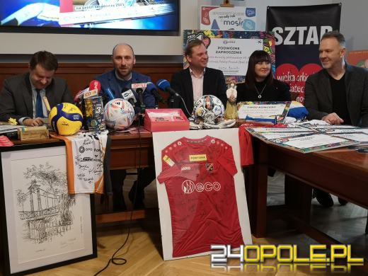 Ciekawe fanty na licytacje WOŚP od Urzędu Miasta Opola