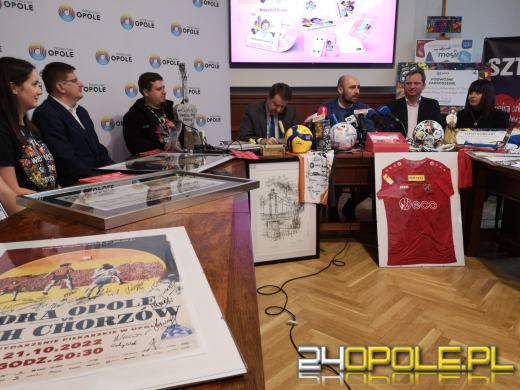 Ciekawe fanty na licytacje WOŚP od Urzędu Miasta Opola