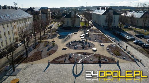 Ogród chiński gotowy. Nowy wygląd placu na kampusie Politechniki Opolskiej