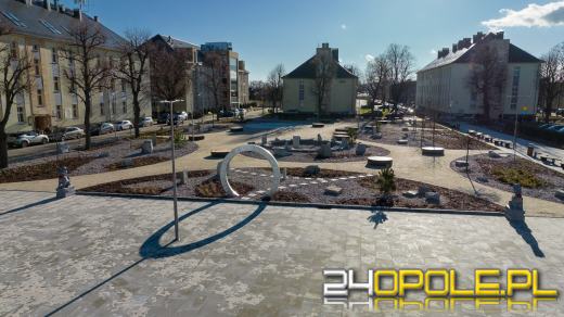 Ogród chiński gotowy. Nowy wygląd placu na kampusie Politechniki Opolskiej