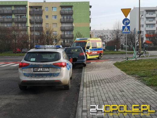 Potrącenie na oznakowanym przejściu na ulicy Cieszyńskiej