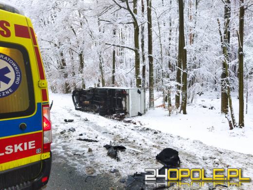 Dwa busy zderzyły się na obwodnicy Osowca