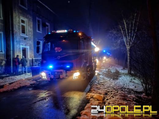 Pożar mieszkania przy ul. Słonecznej w Praszce