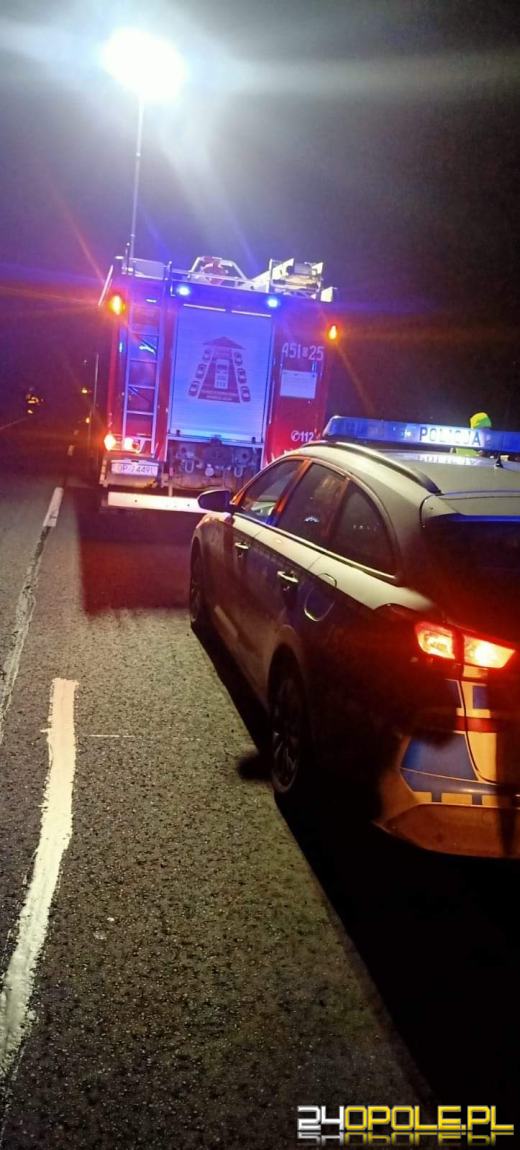 Wypadek na trasie Kamienna - Bukowa Śląska