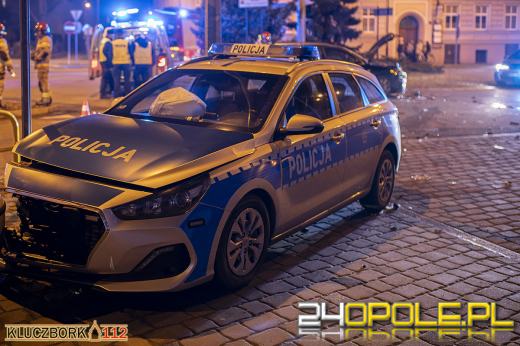 Audi uciekało przed policją ulicami Kluczborka