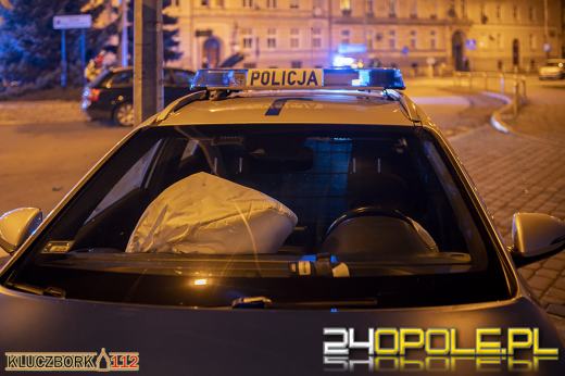 Audi uciekało przed policją ulicami Kluczborka
