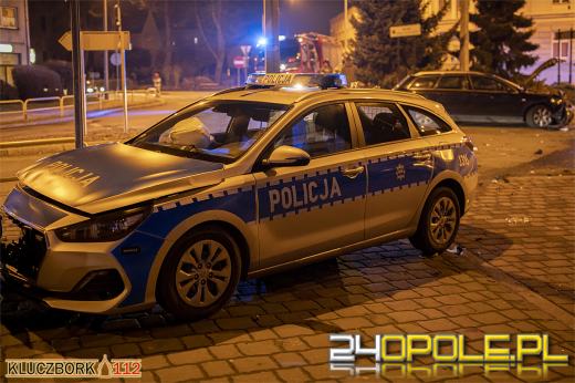 Audi uciekało przed policją ulicami Kluczborka