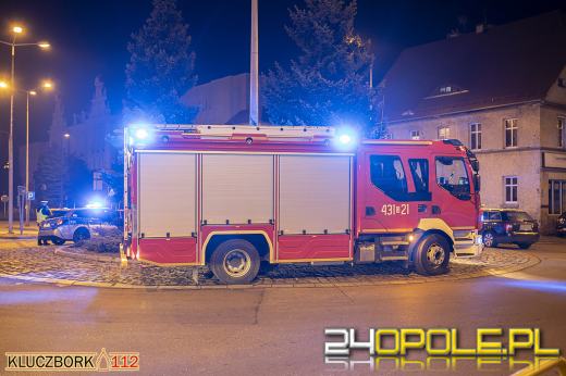 Audi uciekało przed policją ulicami Kluczborka