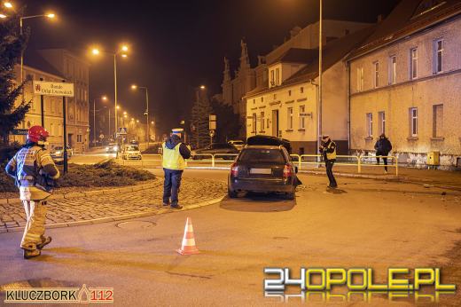 Audi uciekało przed policją ulicami Kluczborka