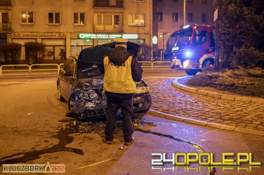 Audi uciekało przed policją ulicami Kluczborka