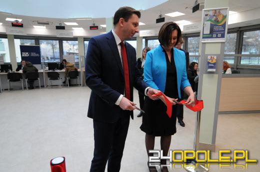 Otwarto zmodernizowaną salę Obsługi Klientów ZUS w Opolu
