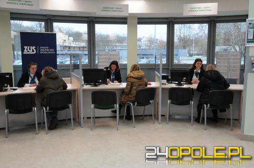 Otwarto zmodernizowaną salę Obsługi Klientów ZUS w Opolu